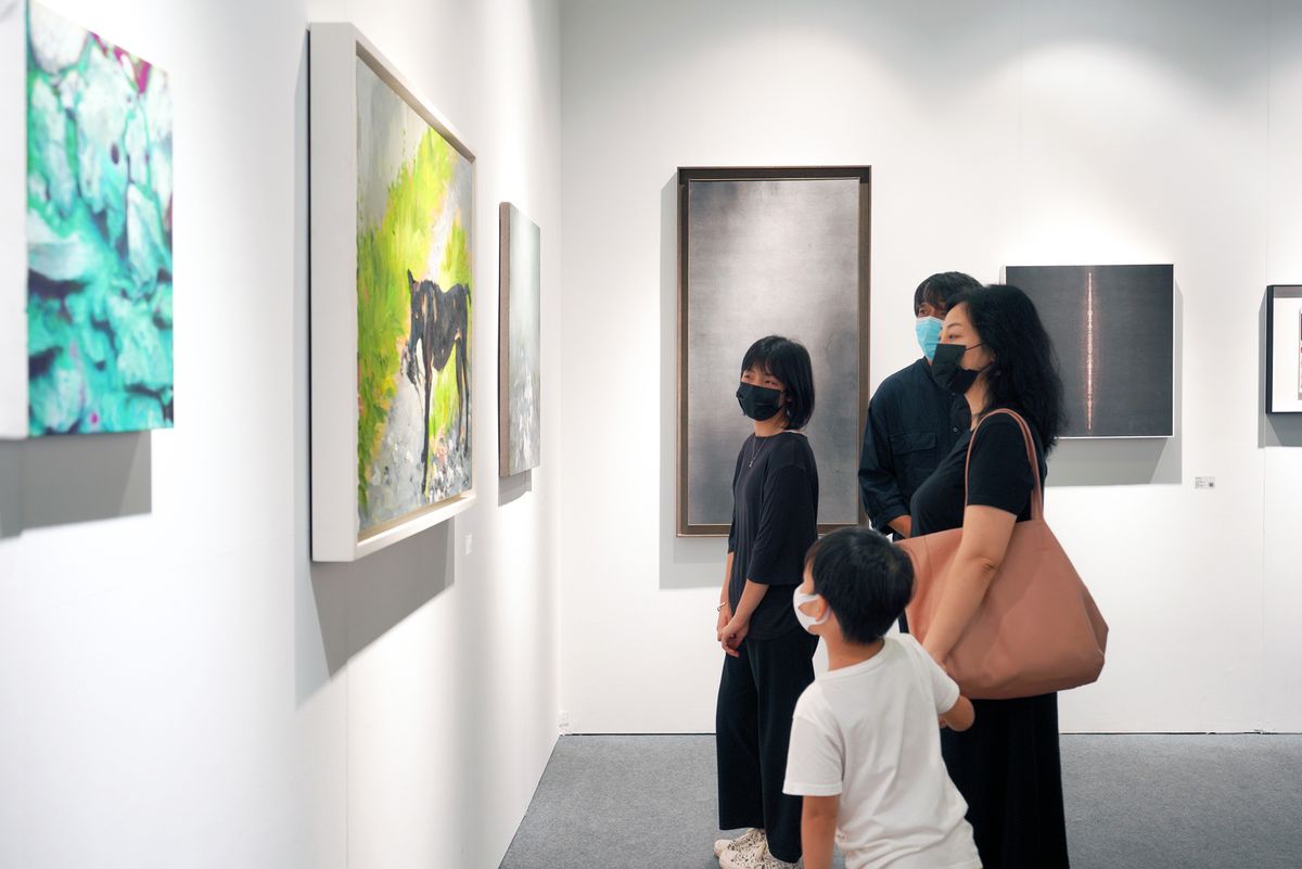Art Shenzhen opened last weekend Image: courtesy of 2020 Art Shenzhen