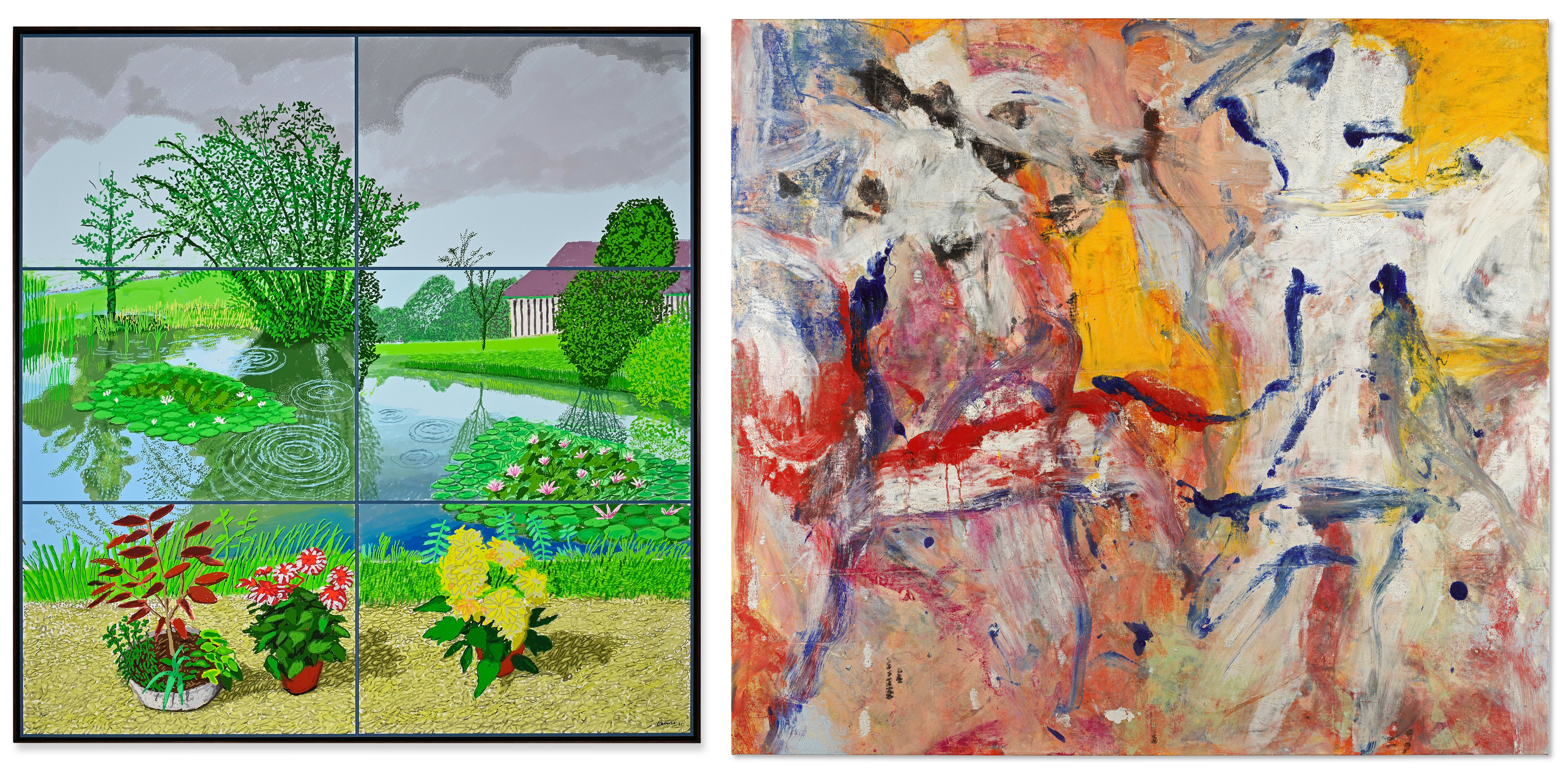 De Kooning sets record but still falls flat at muted Sotheby’s Contemporary Evening Sale