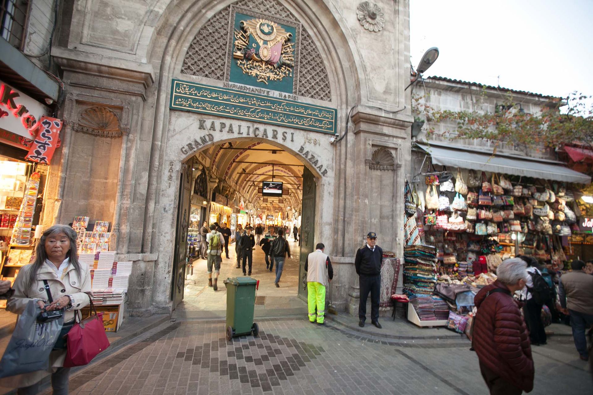 Istanbul’s 15th century Grand Bazaar was shut in March due to the Covid-19 outbreak 