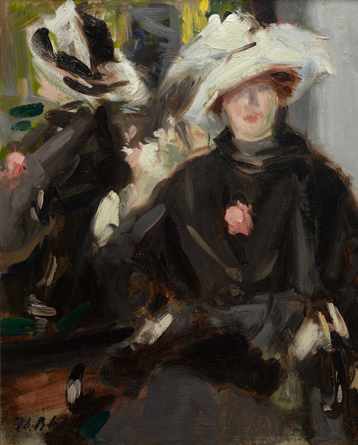 Francis Cadell’s The Feathered Hat (around 1910) Courtesy of the Fleming Collection