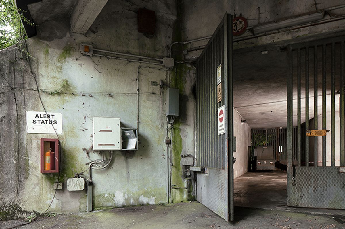 The West Star bunker, hidden in the hills near Lake Garda, has more than 100 rooms
Photo: Fabio Mantovani