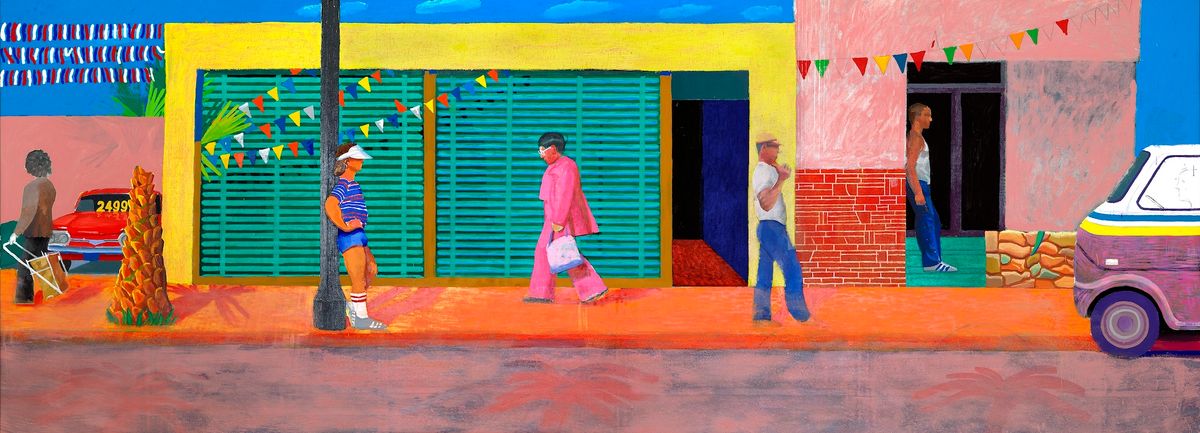 David Hockney, Santa Monica Boulevard, 1978-80 Collection The David Hockney Foundation. © David Hockney. Photo: David Egan