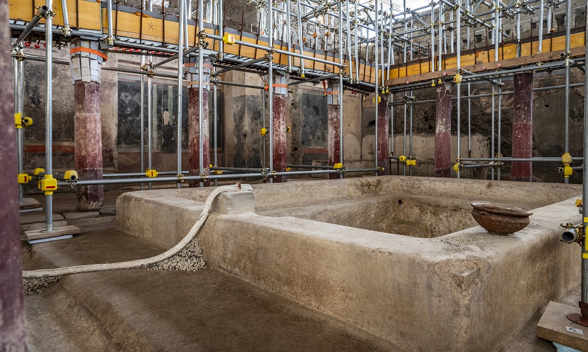 A newly discovered bath complex—thought to be the biggest in a Pompeiian home—is set to open to the public – The Art Newspaper A newly discovered bath complex—thought to be the biggest in a Pompeiian home—is set to open to the public – The Art Newspaper