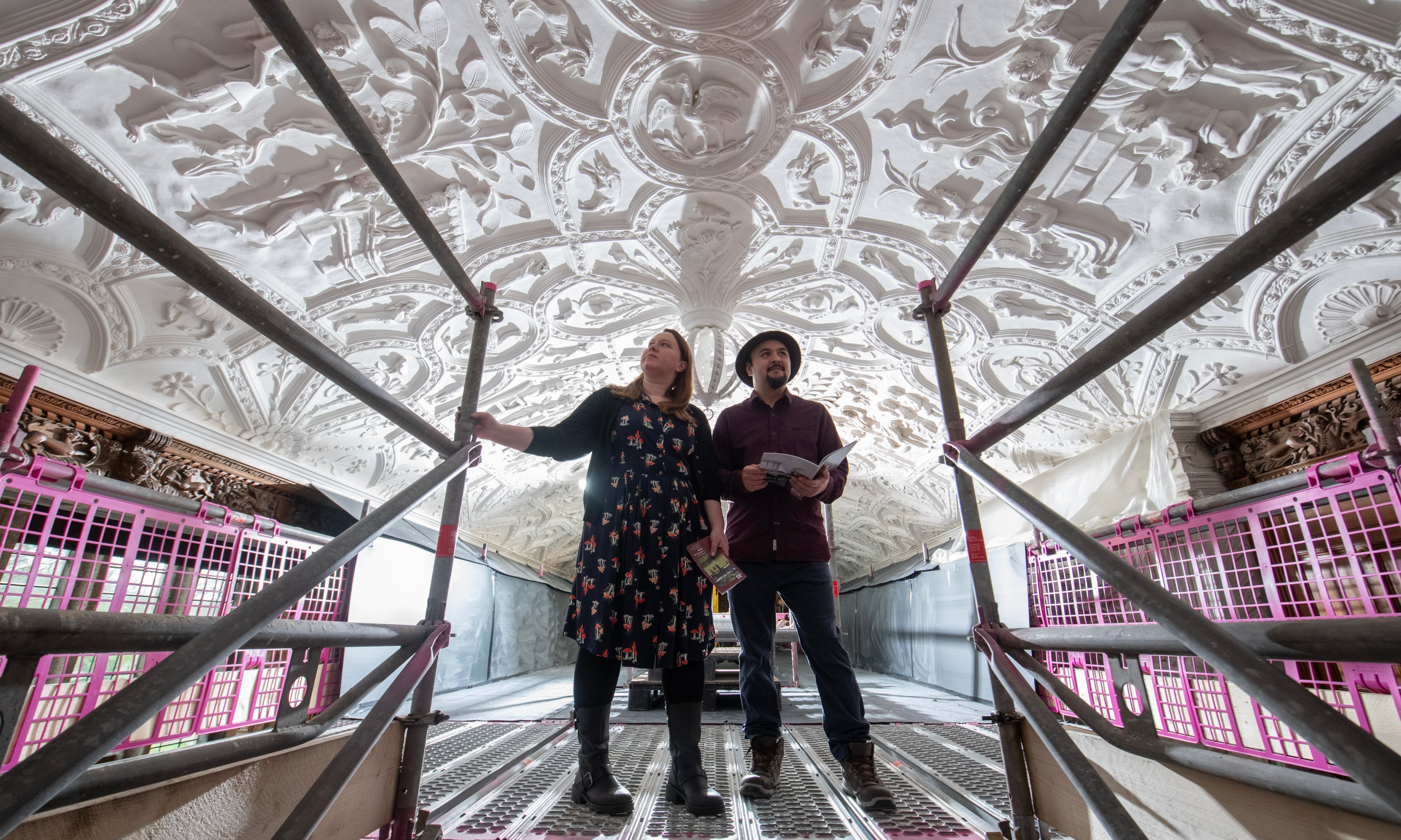 Getting plastered: major conservation work begins on an extraordinary ceiling in Cornwall - Vimarsana News