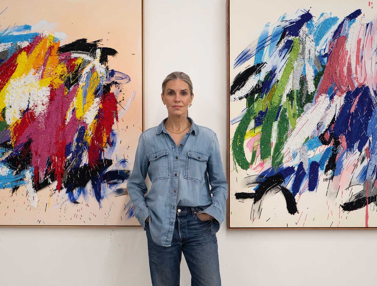 Liza Lou says colour is "an ineffable search" Photo: Mick Haggerty