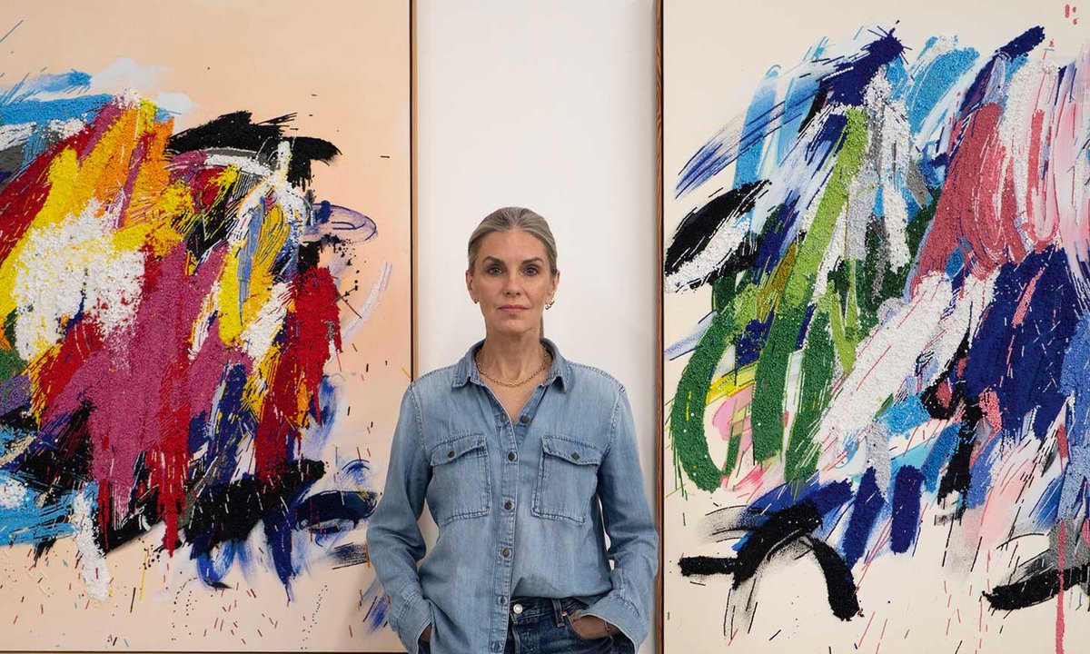 'It was my job to create the view': US artist Liza Lou on making colourful works in her windowless warehouse