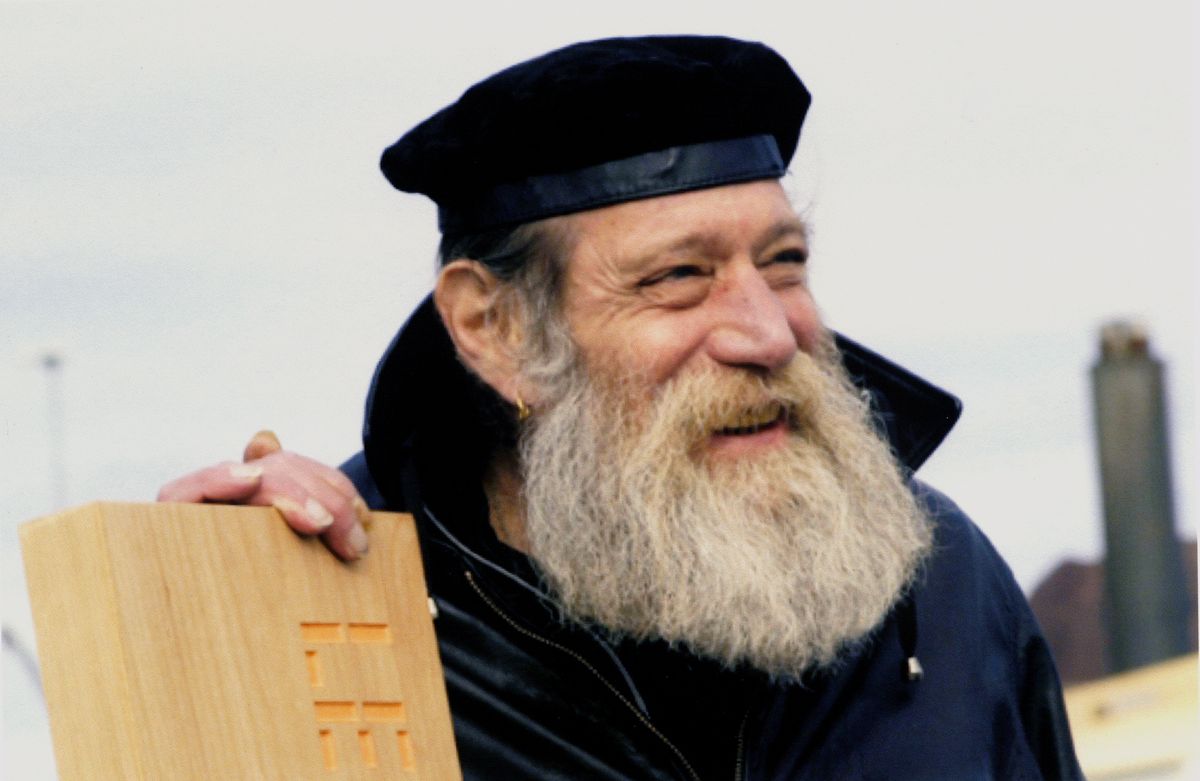 Lawrence Weiner in Reykjavik in 2005 © 2020 Lawrence Weiner / ARS, New York