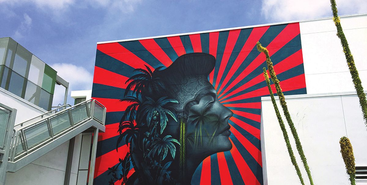 Artist Beau Stanton’s Ava Gardner mural in Los Angeles Credit: Courtesy of the artist Artist Beau Stanton’s Ava Gardner mural in Los Angeles. Photo: courtesy of the artist