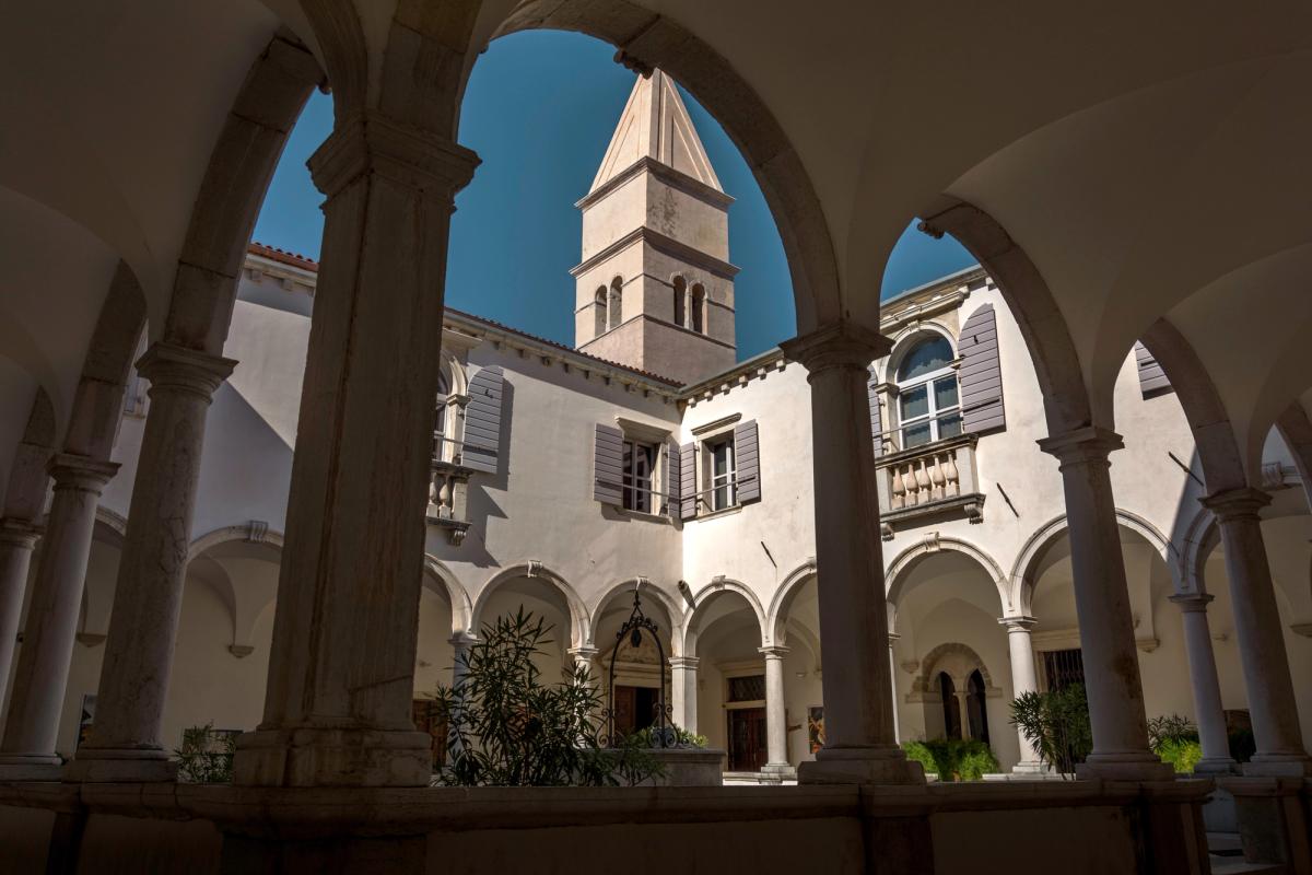 The work was painted for the Church of St. Francis of Assisi in Piran, in an area historically known as Istria, which once part of Italy but is is today divided between Italy, Slovenia and Croatia

Andraz via Adobe Stock