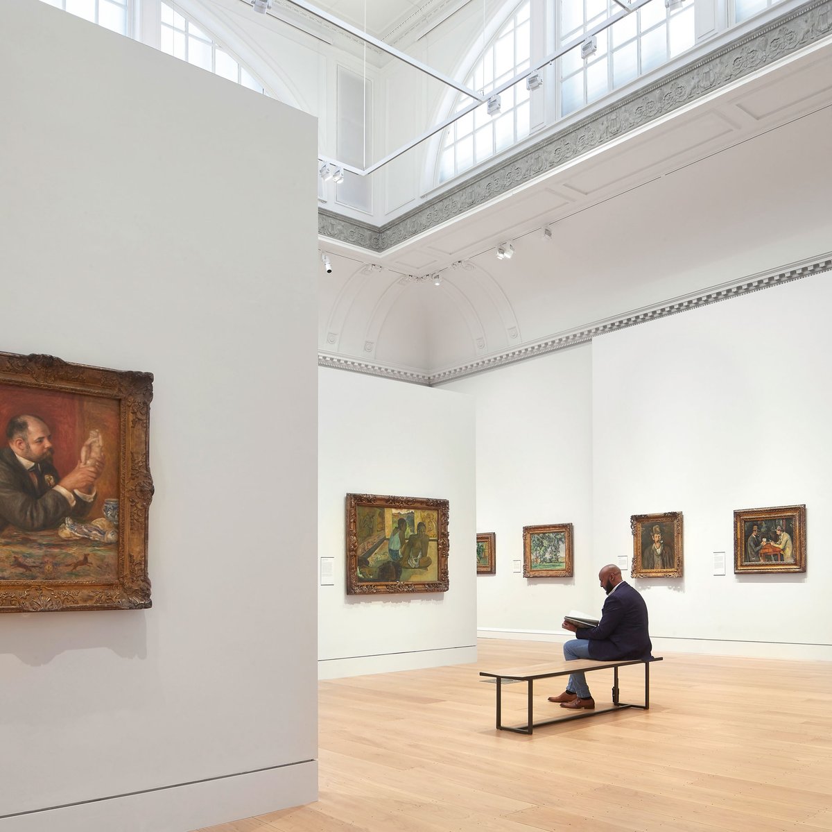 The LVMH Great Room at the revamped Courtauld Gallery Photo © Hufton+Crow