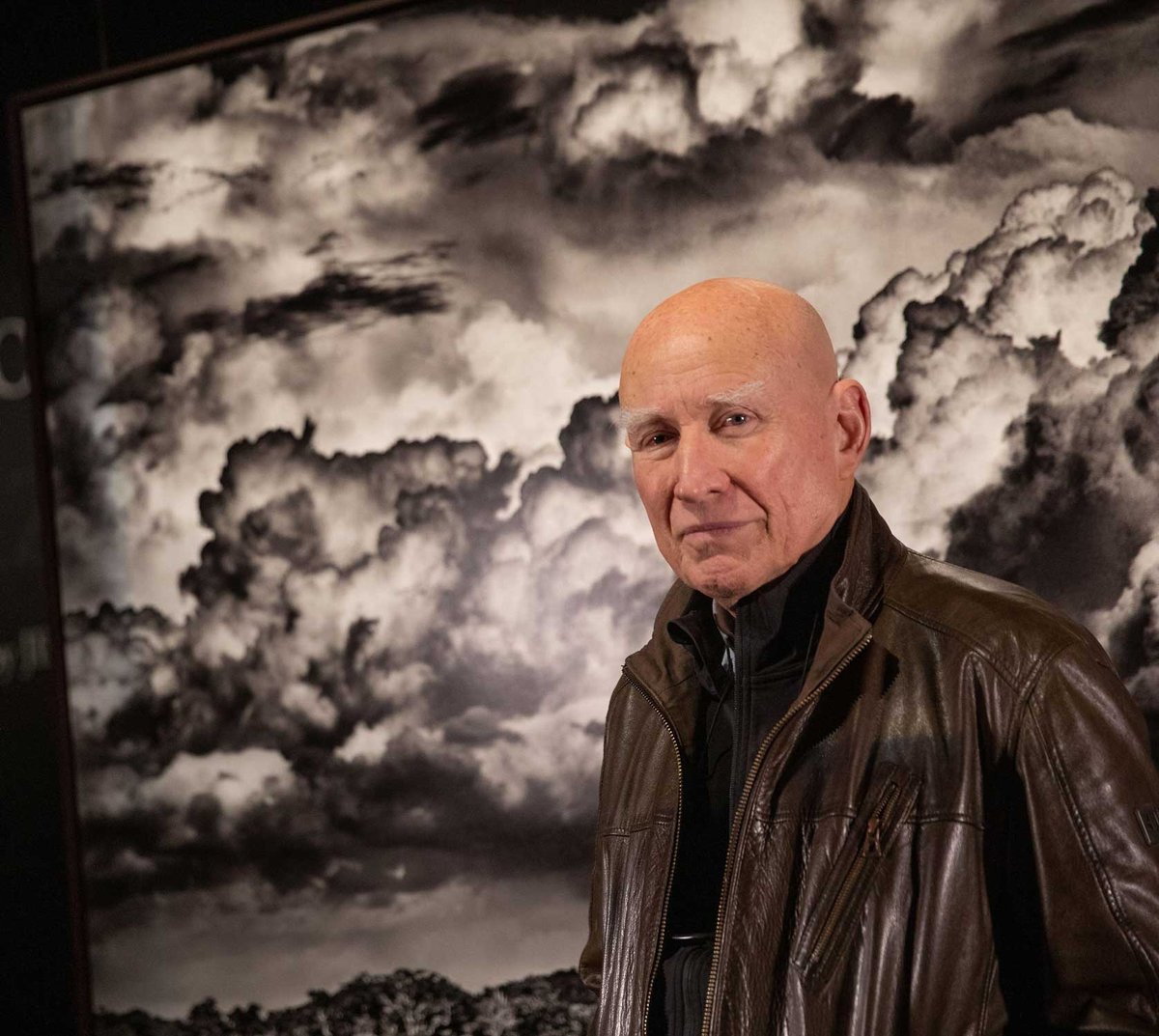 Sebastião Salgado at his exhibition Amazônia at the Science Museum in London in 2021. The exhibition included more than 200 of his photographs of the Indigenous communities and landscapes of the Brazilian rainforest
Photo: SMP News/Alamy Live News