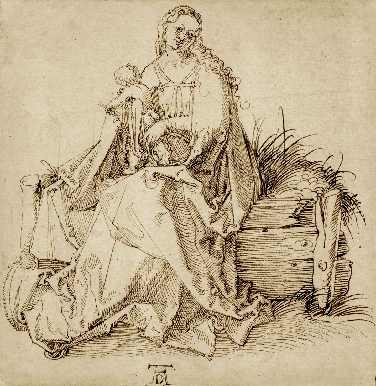Albrecht Dürer, the Virgin and Child (around 1503) © Agnews, London