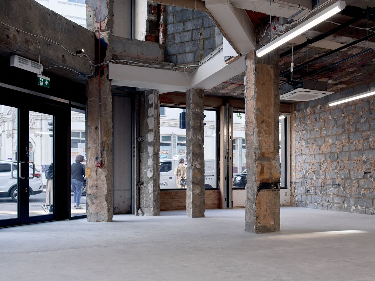 The Atrium will be Hypha Gallery South Bank's showroom for Hypha Curates, the charity's sales platform
Photo: Carlo Zambon; Courtesy Hypha Studios