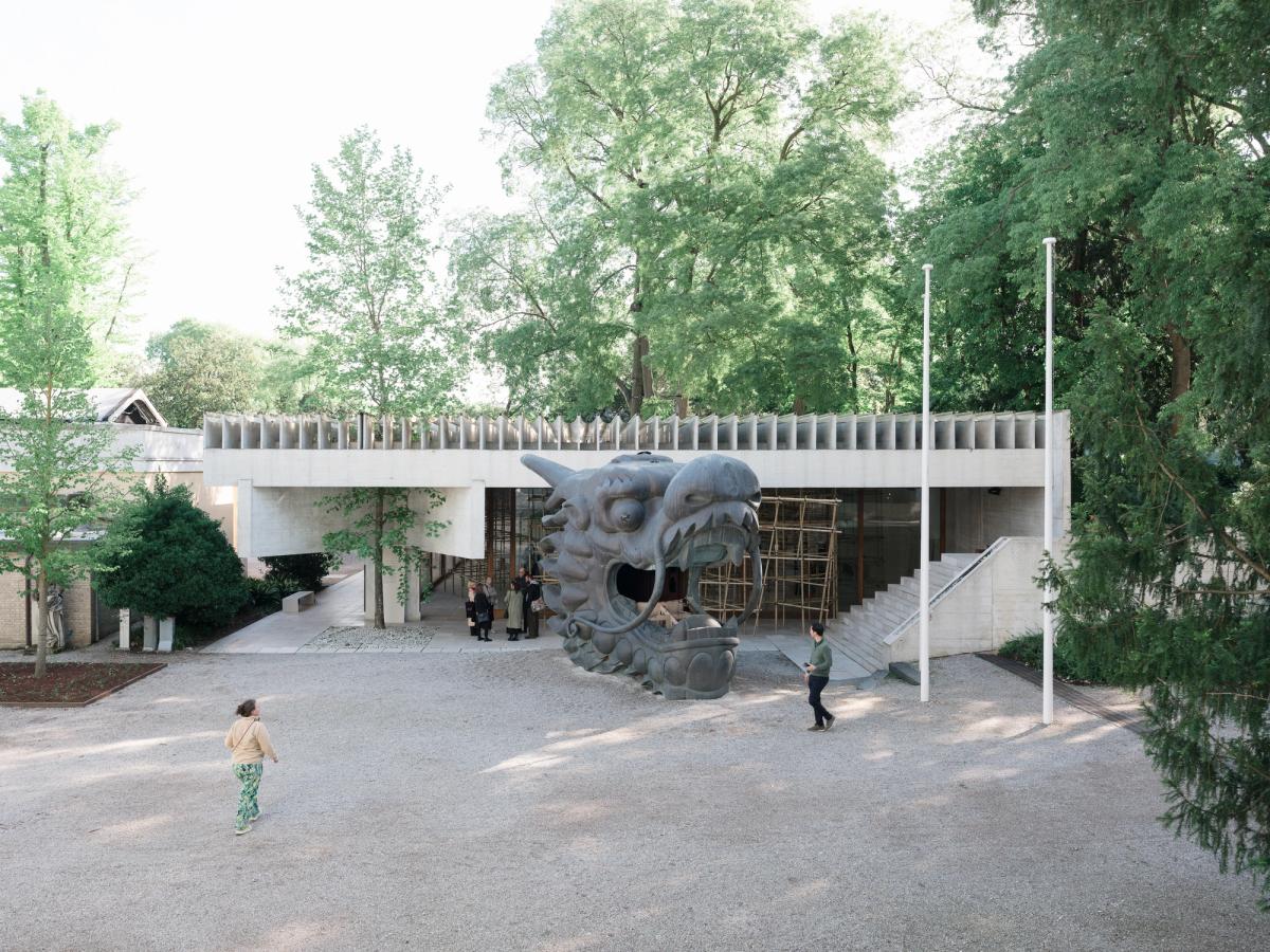 Exterior installation view, Lap-See Lam, The Altersea Opera, 2024. With Kholod Hawash and Tze Yeung Ho. The Nordic Countries Pavilion, 60th International Art Exhibition, La Biennale de Venezia
Michael M