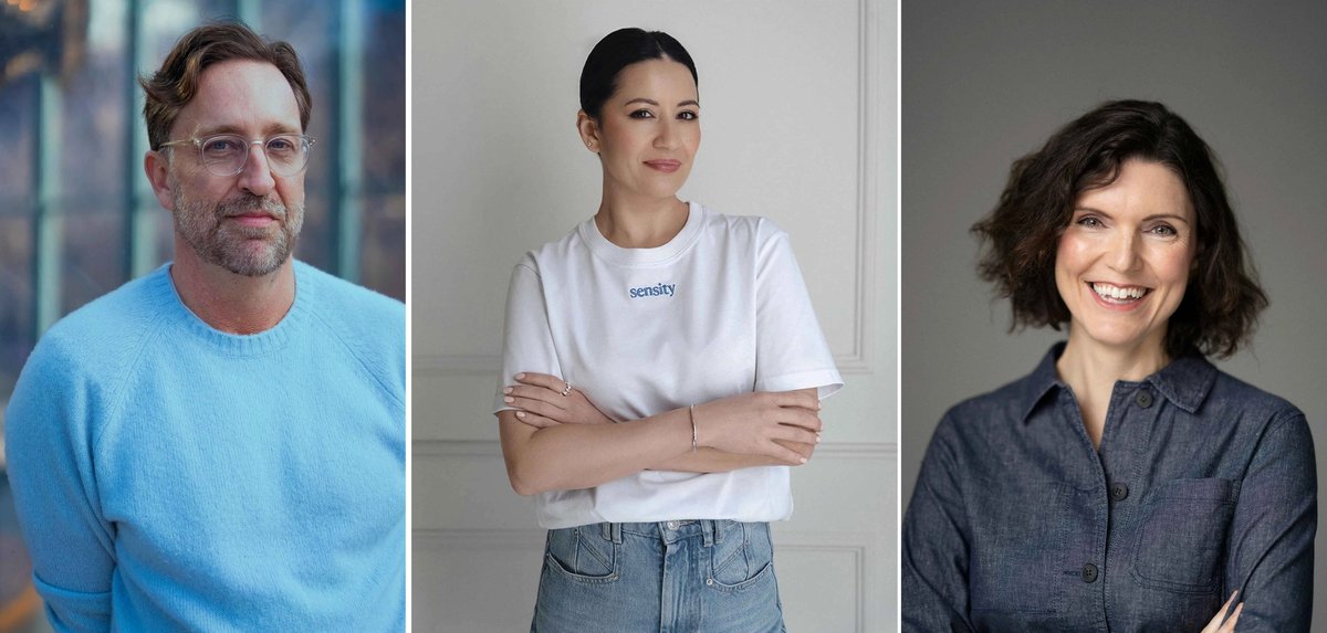 From left: Spencer Young Dina Mostovaya and Alys Williams, have all launched their own businesses aimed at supporting artists
Young: Courtesy of Spencer Young. Mostovaya: Courtesy of Sensity Studio. Williams: Photo: Hugo Glendinning