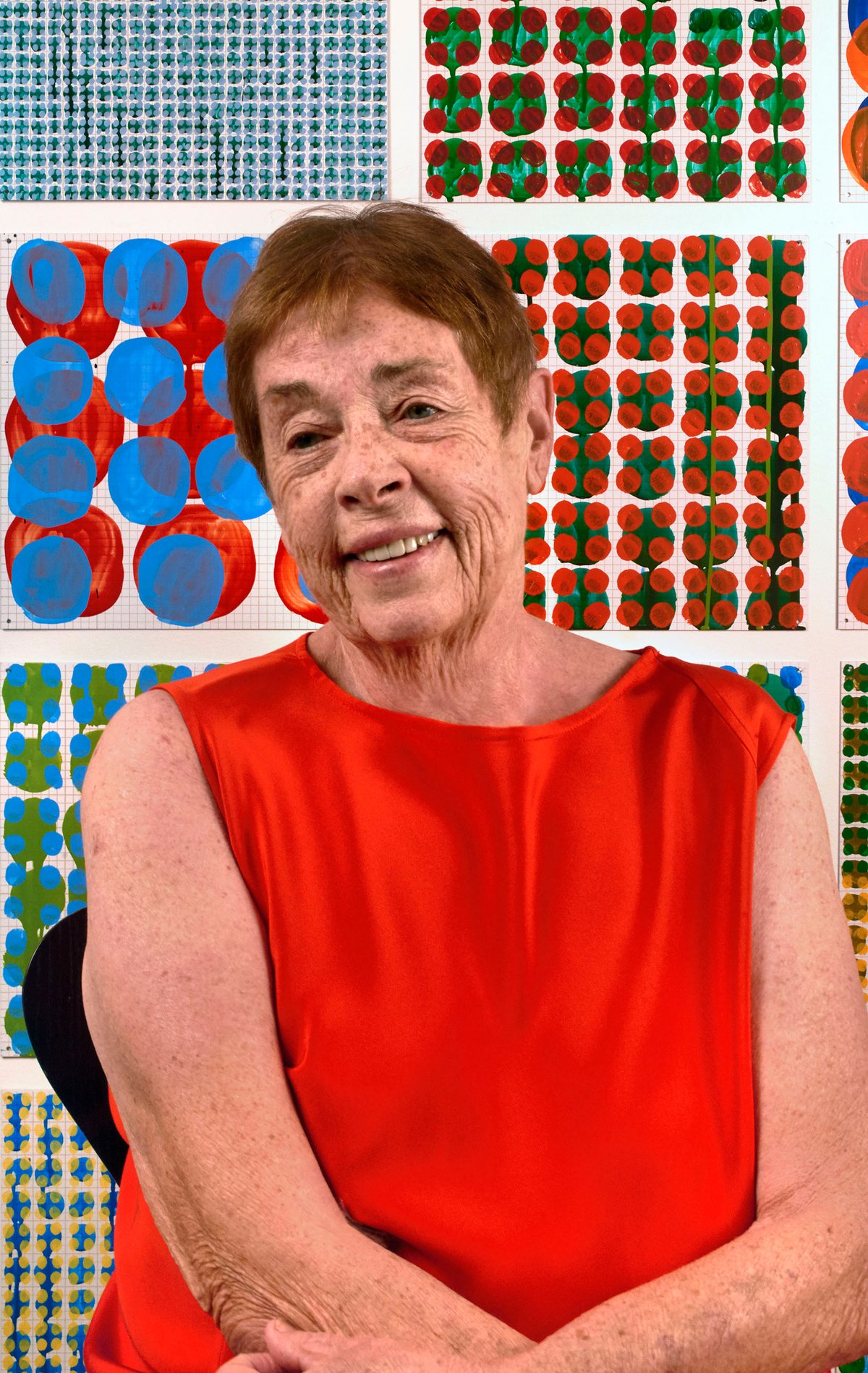 Jennifer Bartlett in 2018 Photo by Takaaki Matsumoto. Courtesy of Jennifer Bartlett Trust.