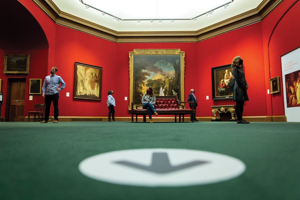 After a year that has seen a dramatic drop in visitors and revenue, have museums as we know them changed forever? Image: National Galleries of Scotland; Photo by Stuart Armitt