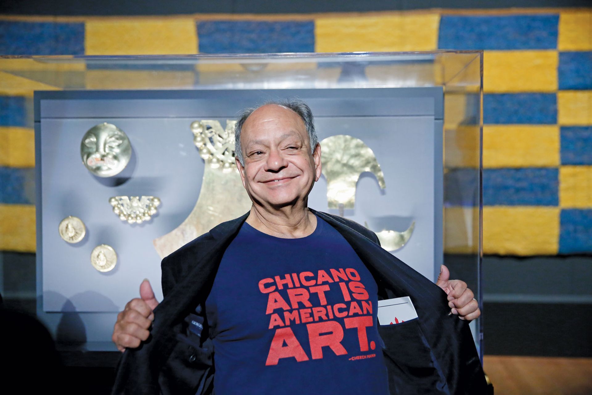 Cheech Marin attends the Pacific Standard Time LA/LA Opening Celebration at the Getty Museum on September 15, 2017 in Los Angeles, California 2017 Ryan Miller; Wireimage