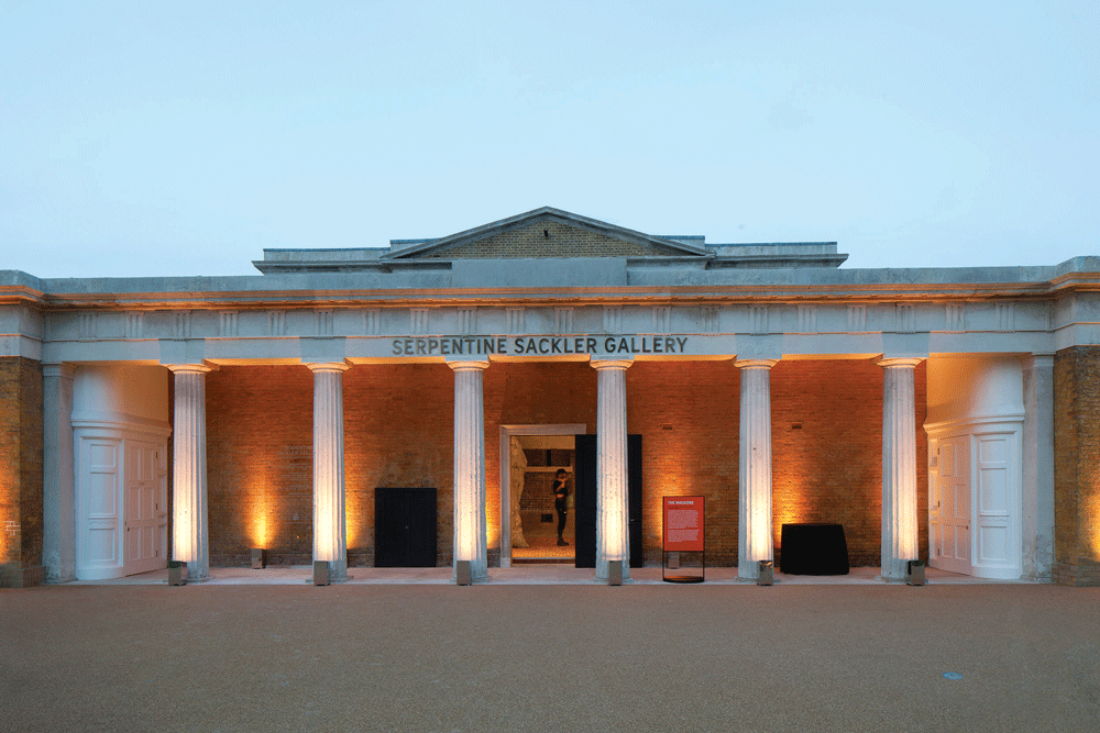 The Serpentine Sackler Gallery in London's Hyde Park 2013 Luke Hayes