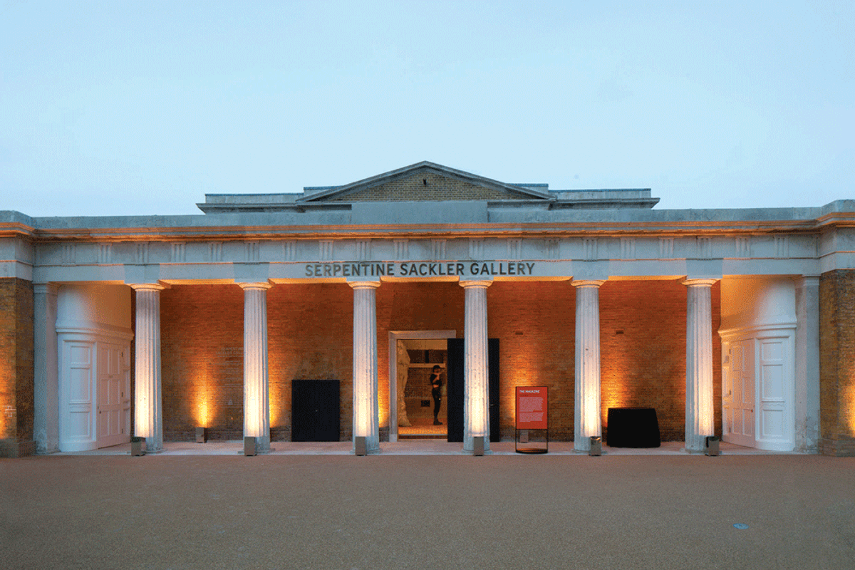 The Serpentine Sackler Gallery in London's Hyde Park 2013 Luke Hayes