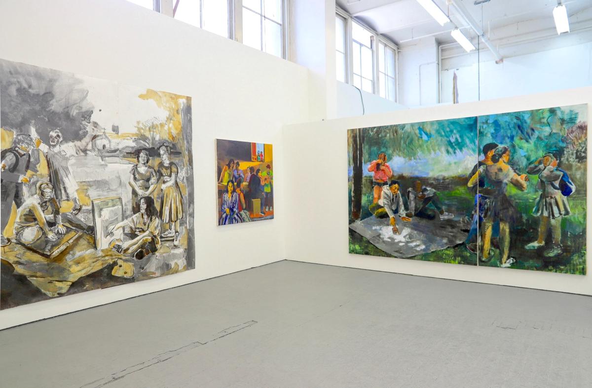 Antonia Caicedo Holguín's works at the Slade Degree show © the artist