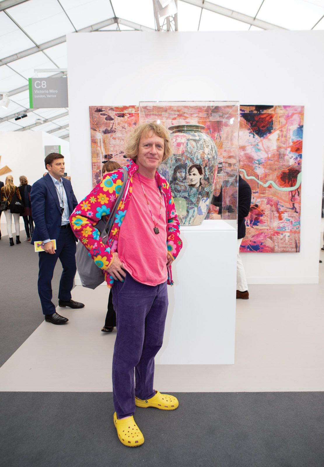 Dedicated follower of fashion, Grayson Perry © David Owens