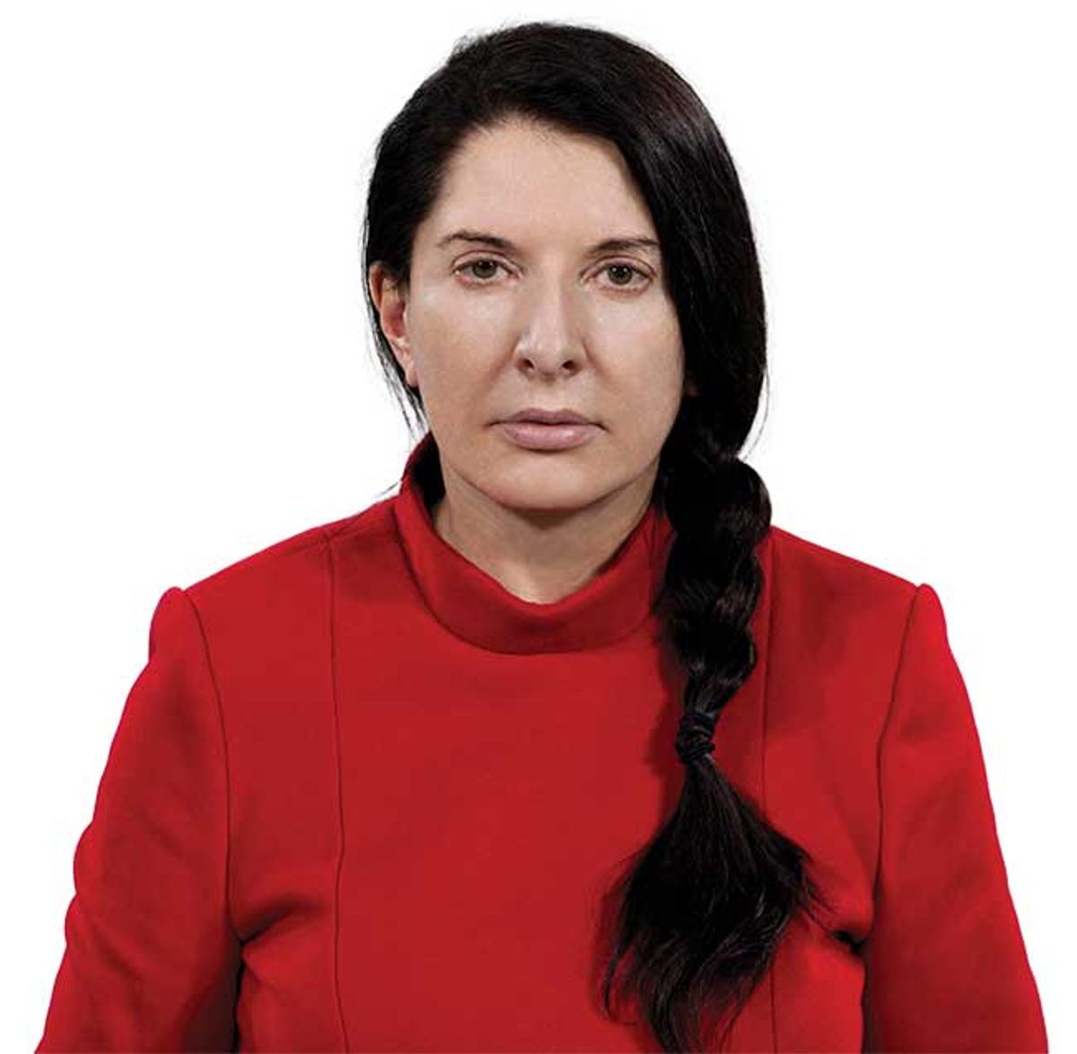Marina Abramović pictured in 2010 performing her epic work The Artist is Present at the Museum of Modern Art in New York

Courtesy of Marina Abramovic Archives; © Marina Abramovic; Photo: Marco Anelli


