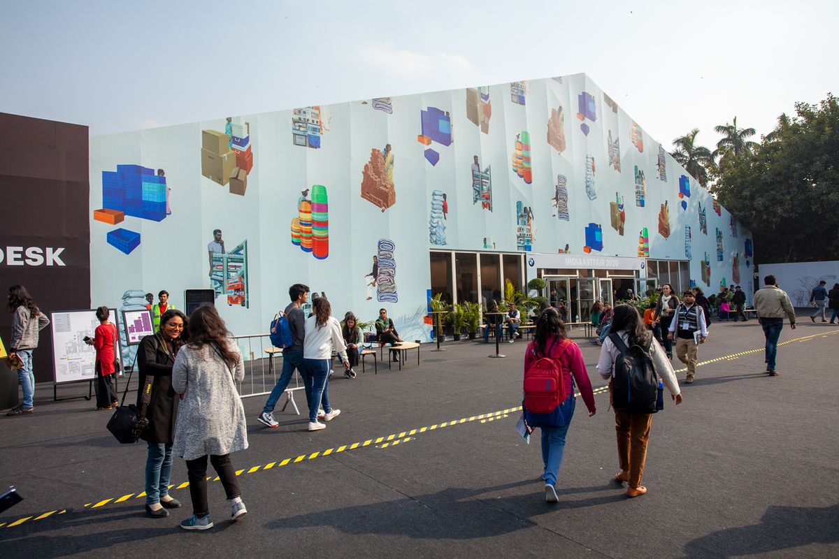 India Art Fair held its last physical edition in January 2020. © India Art Fair