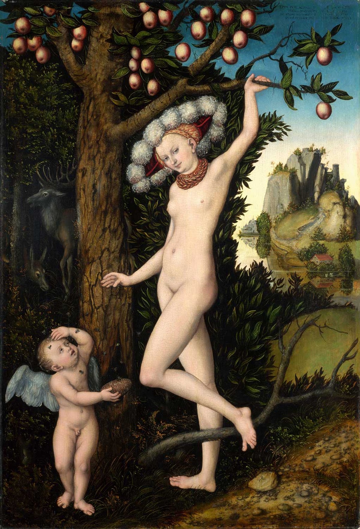Cupid complaining to Venus was acquired by London’s National Gallery in 1963