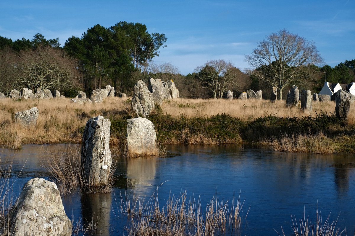 The Ménec alignments near Carnac, France Photo: © ZULAAN, courtesy Unesco