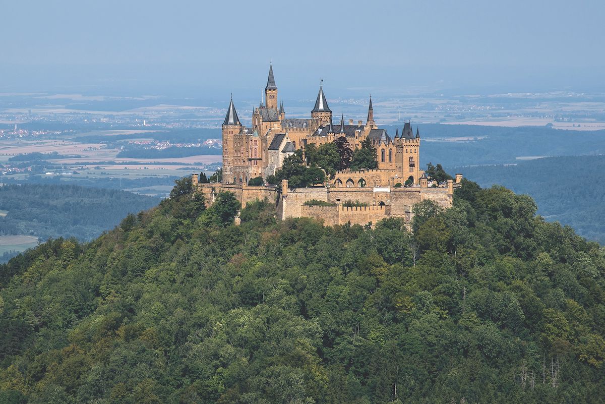 Crown Prince Wilhelm retained some of his assets, such as Hohenzollern castle, but Soviet forces  took “by far the majority” of his family’s wealth © Hans Mast