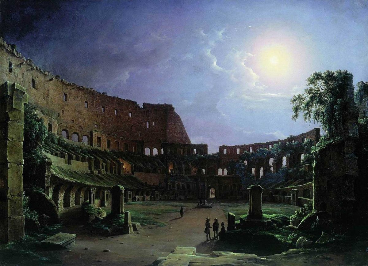 “Beautiful even in their dismembered state”: Nikanor Chernetsov’s View of the Colosseum on a Moonlit Night (1842)
Courtesy Taganrog Art Museum