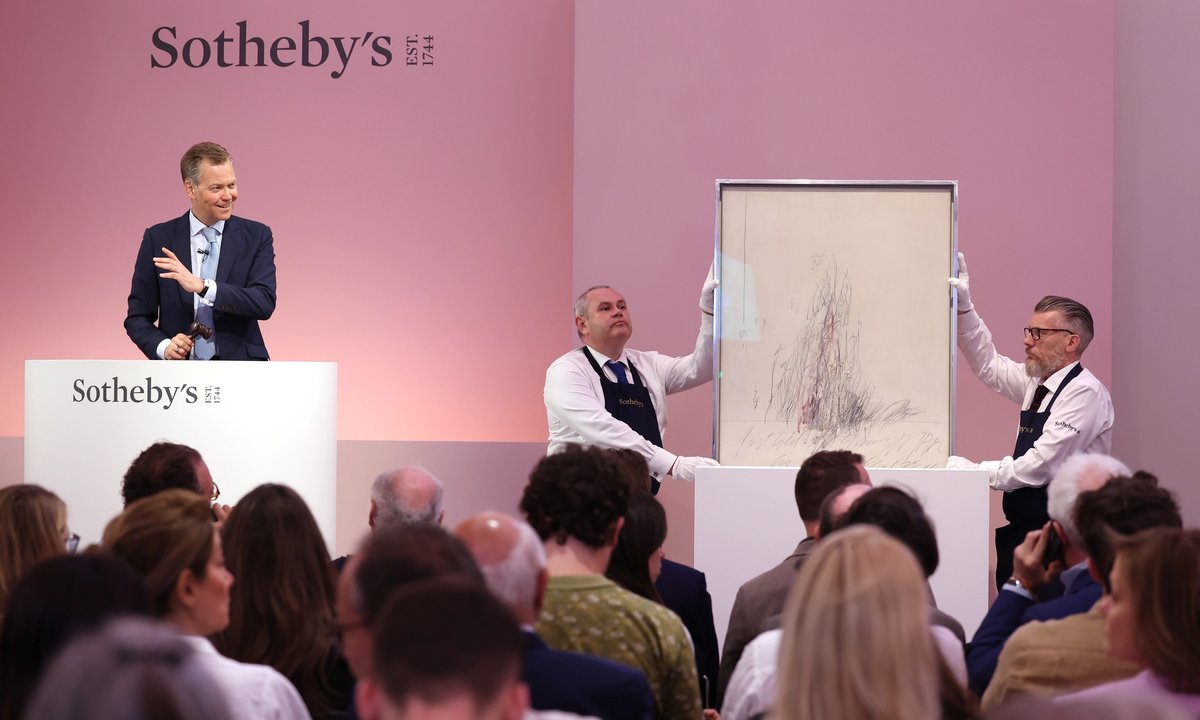 Sotheby’s Modern and contemporary sale in London nets a tepid £83.6m and prompts question—is the summer auction season over?