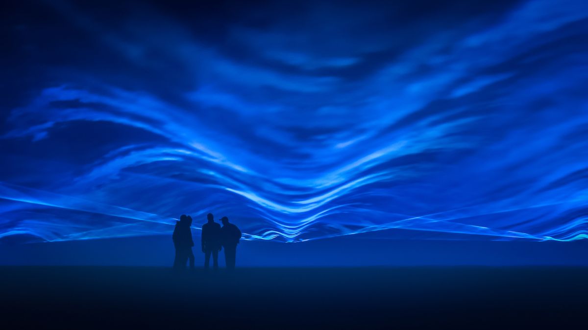 Daan Roosegaarde's Waterlicht Studio Roosegaarde