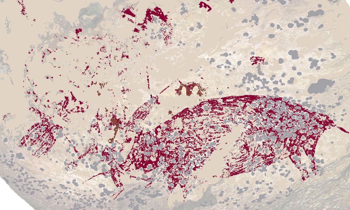 Oldest example of figurative art found in Indonesian cave