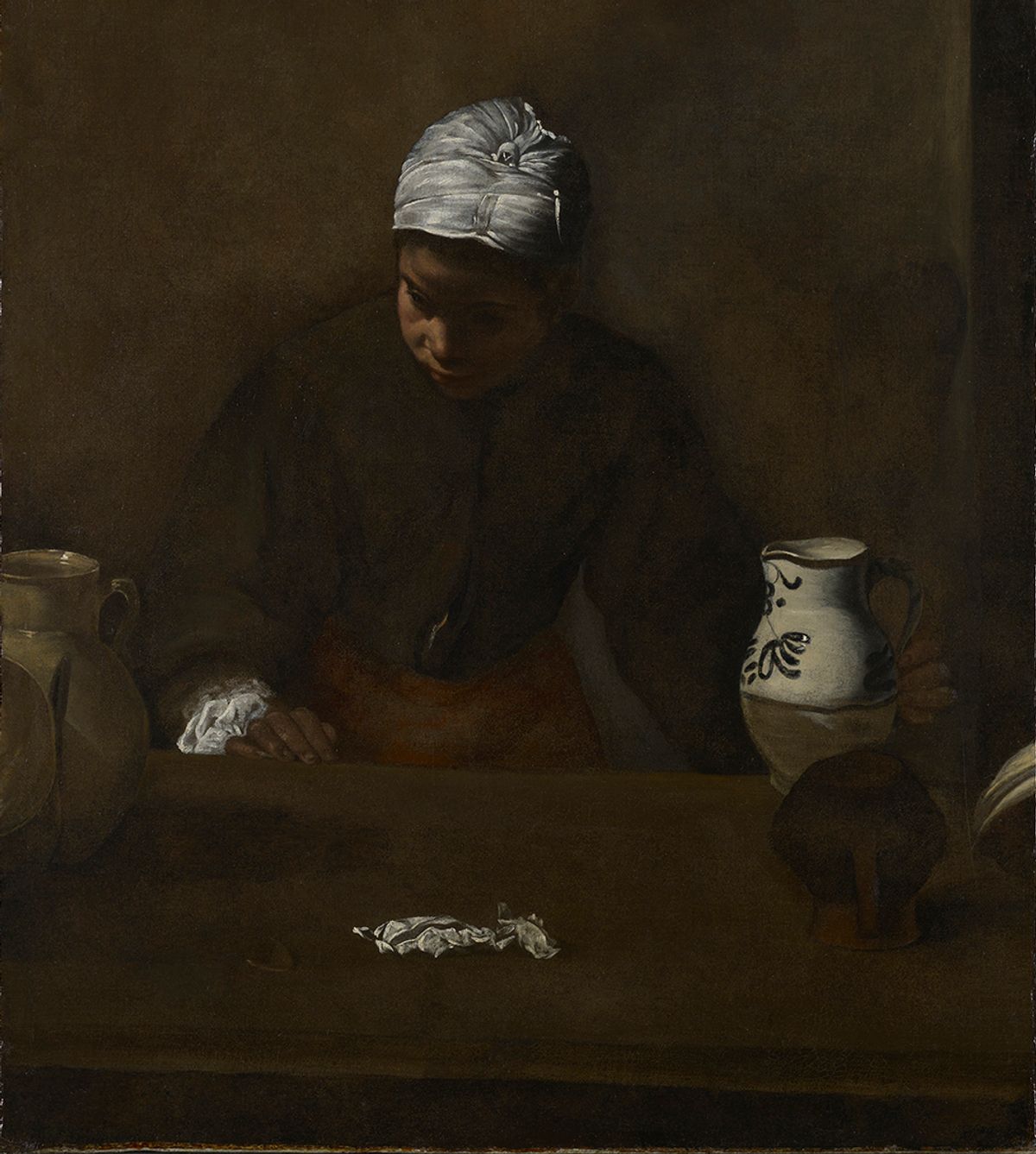 Kitchen Maid (around 1620) Museum of Fine Arts, Houston