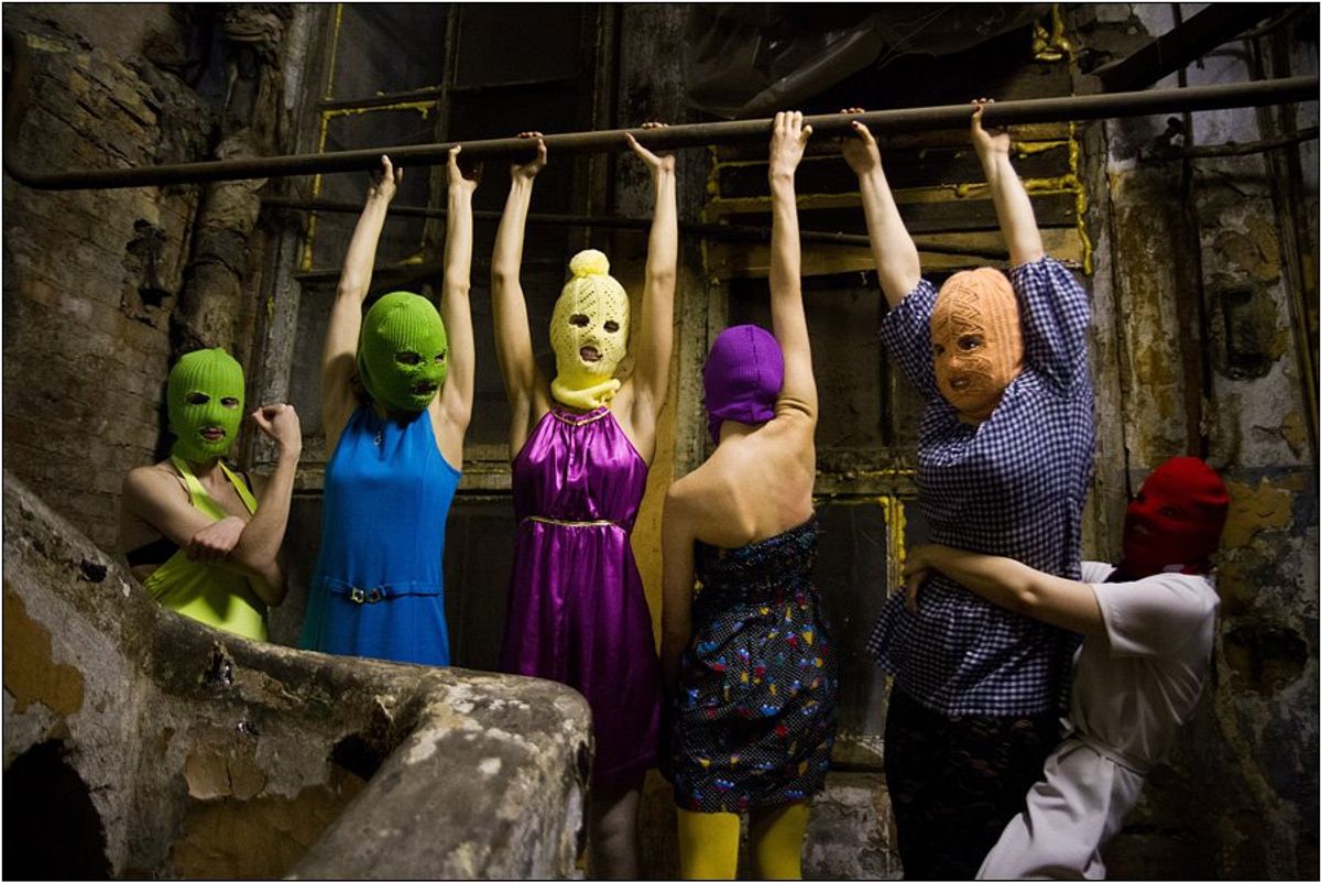 Pussy Riot member Rita Flores was arrested “for no damn reason”, she says