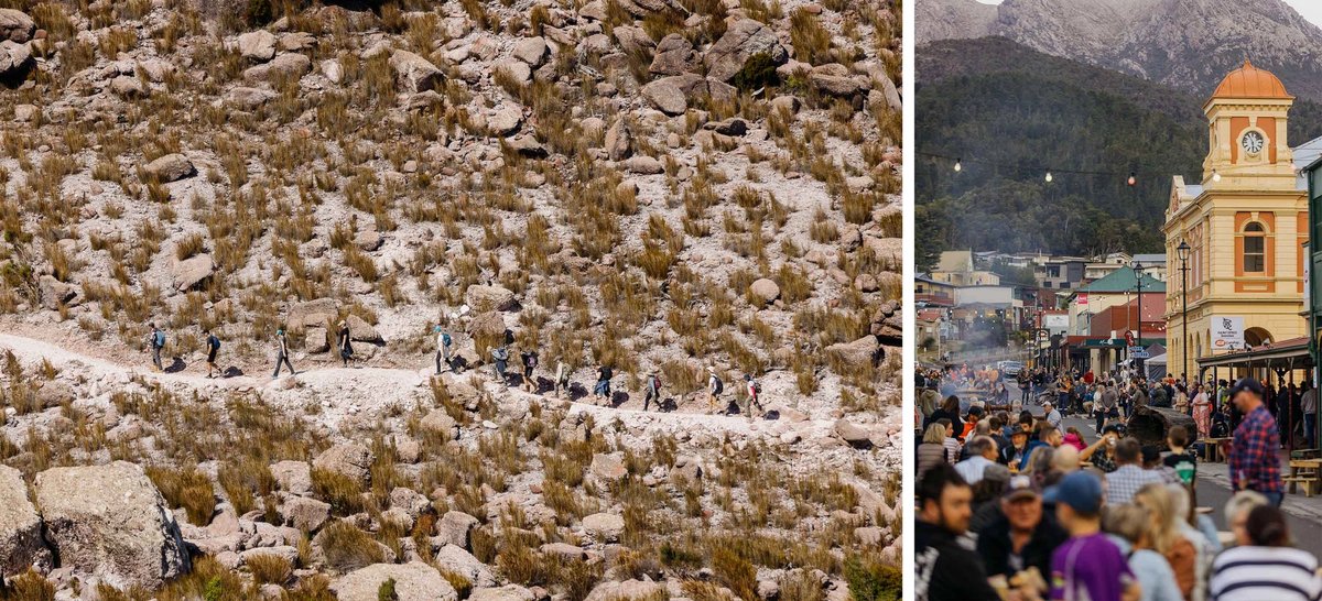 The Unconformity is held in Queenstown, home to the once-prosperous Mt Lyell copper mine
Photo: Jesse Hunniford