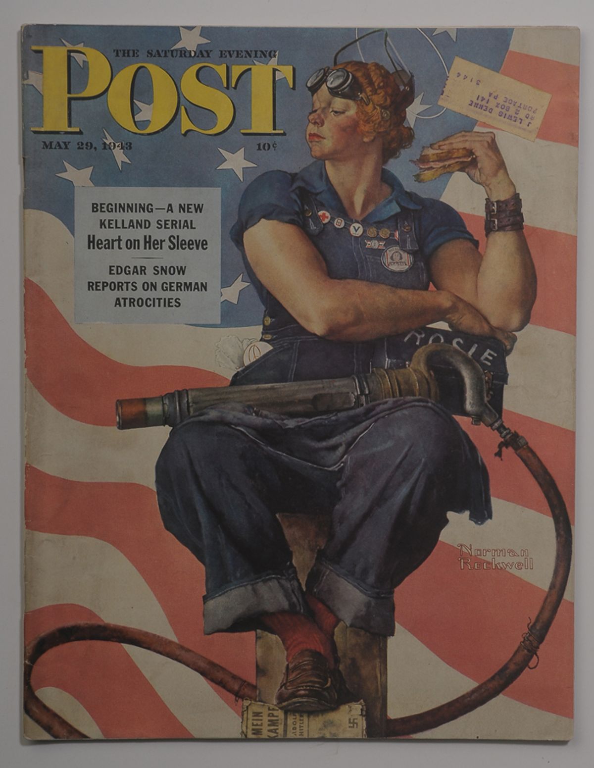 Cover of The Saturday Evening Post, 29 May 1943 Courtesy of the International Museum of World War II