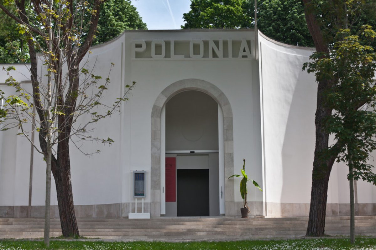 The Polish pavilion at the Biennale
courtesy La Biennale