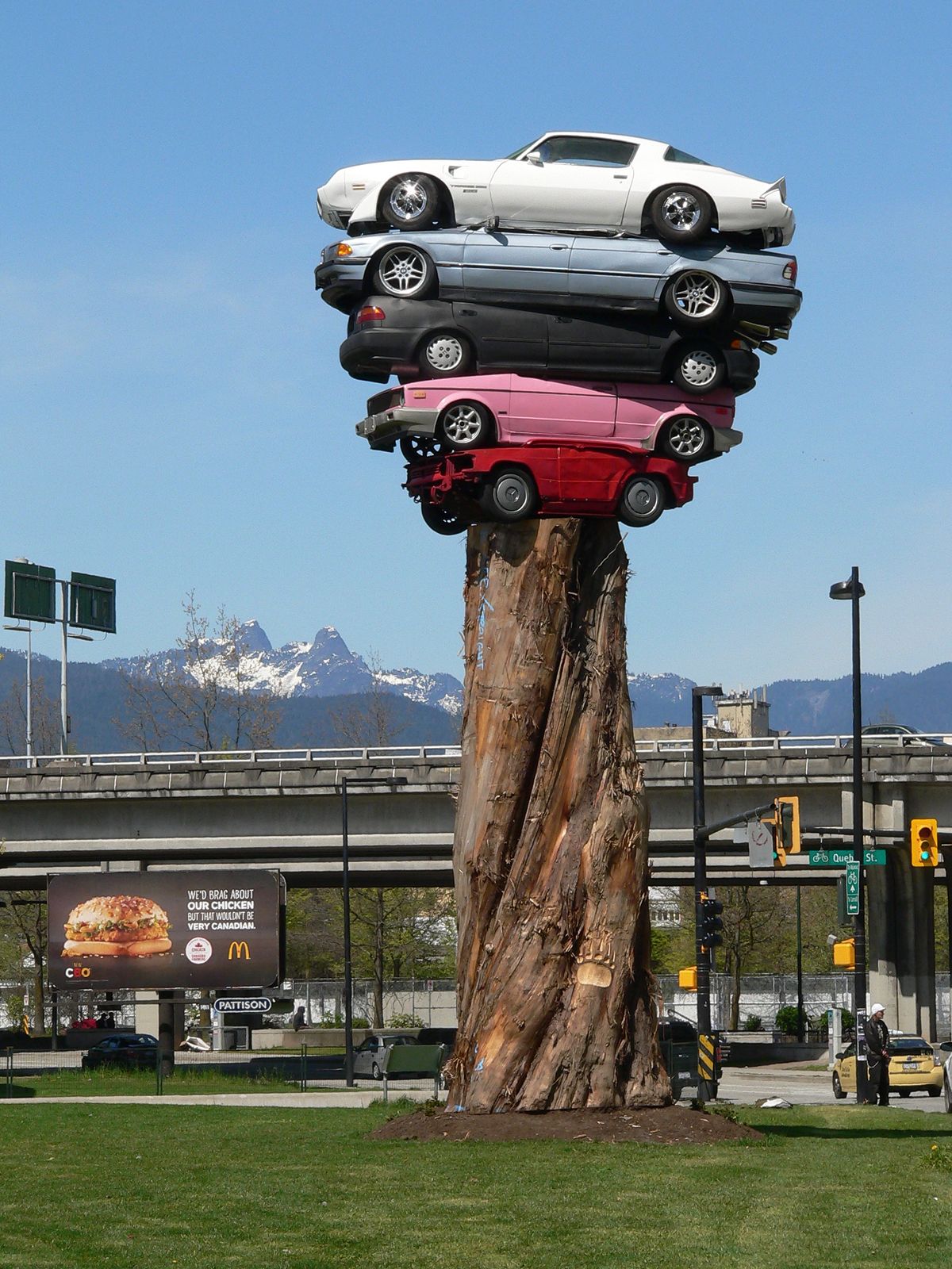 Trans Am Totem (2014), by Marcus Bowcott and Helene Aspinall 