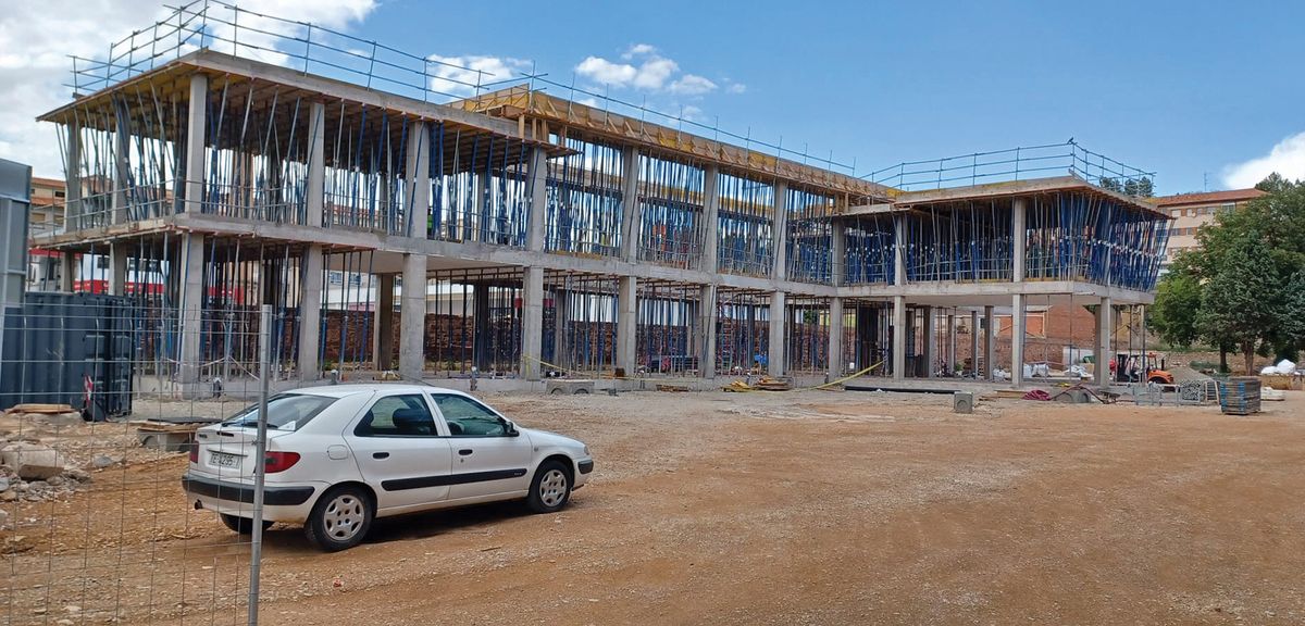 The construction of the National Museum of the Battle of Teruel and the Civil War is advancing slowly and its future direction is uncertain