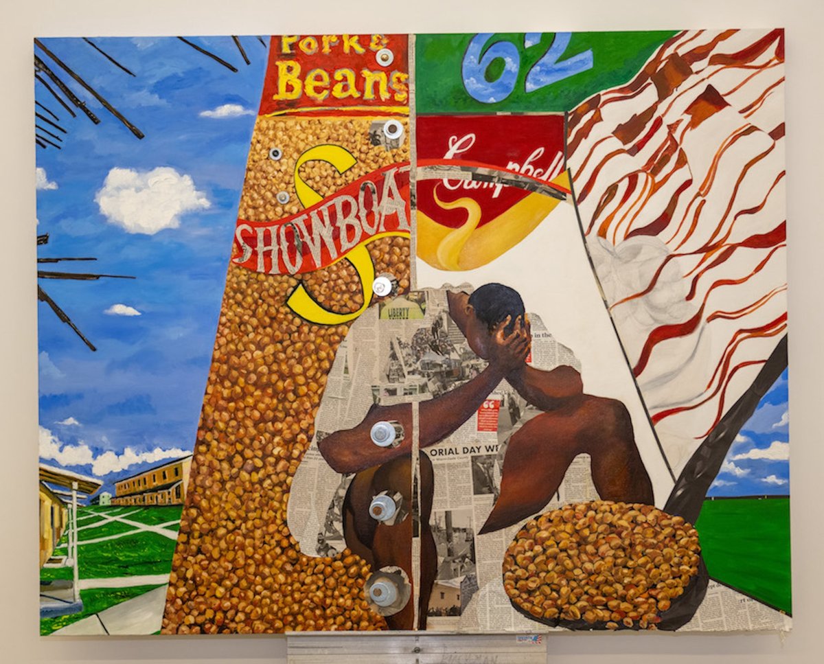 Charles Humes Jr.'s Pork & Beans Please (2021) Courtesy of the artist