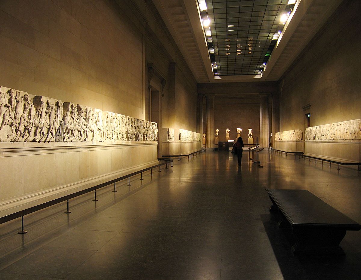 The room containing the Parthenon Marbles in the British Museum

© Andrew Dunn