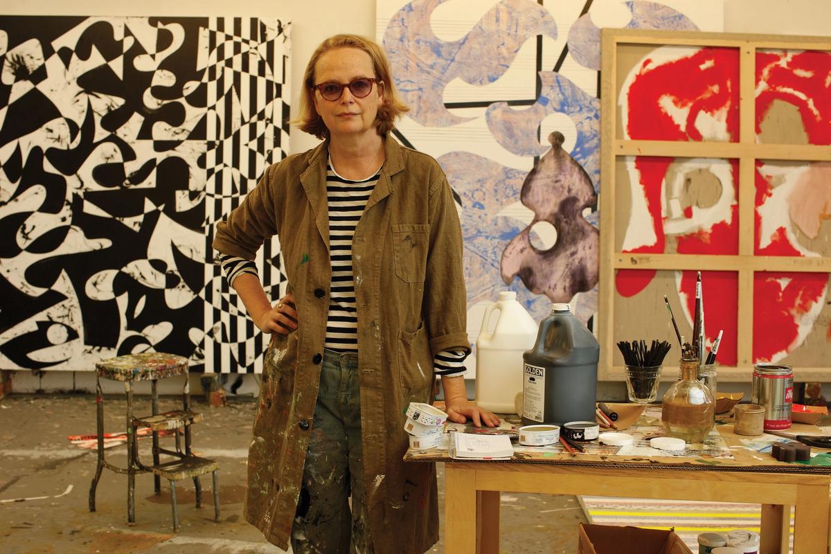 The artist Charline von Heyl Photo by Ralph Mecke/Courtesy of Petzel, New York