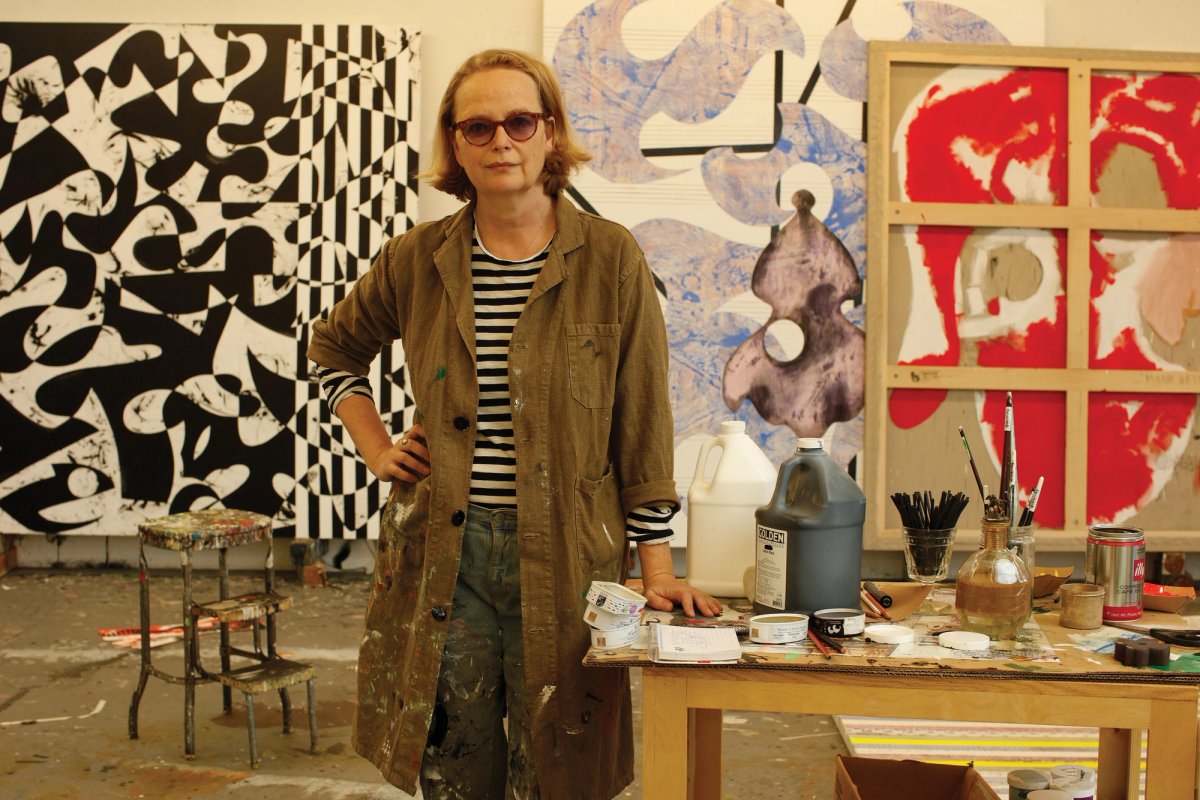 The artist Charline von Heyl Photo by Ralph Mecke/Courtesy of Petzel, New York
