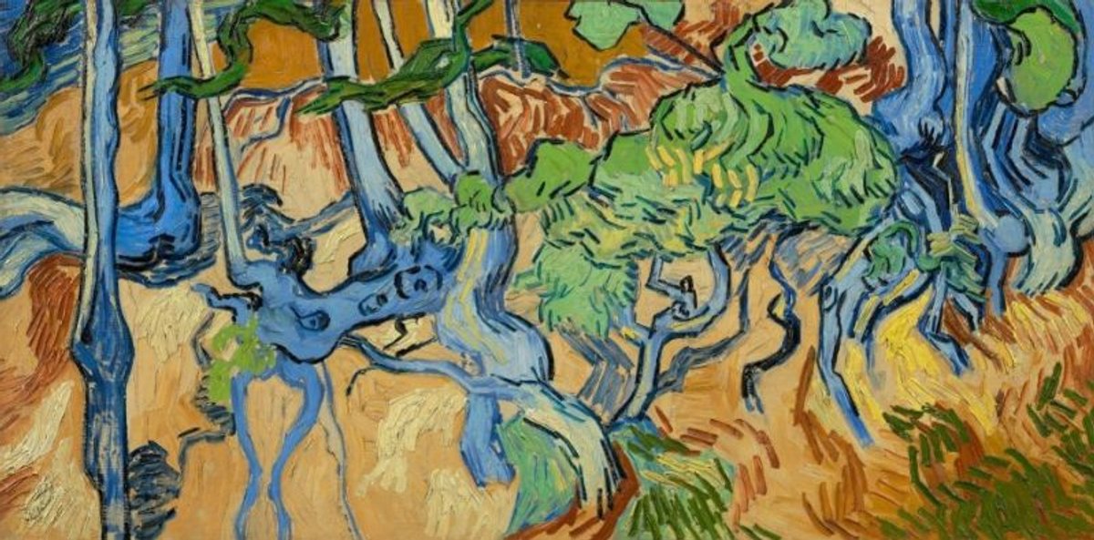 Van Gogh’s Tree Roots (July 1890) Van Gogh Museum, Amsterdam (Vincent van Gogh Foundation)