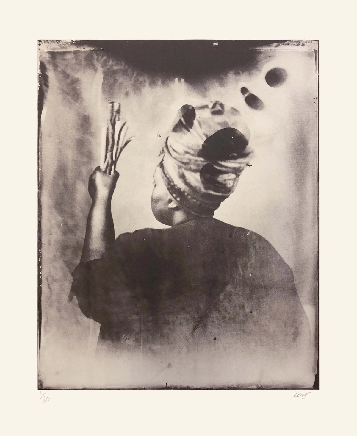 Khadija Saye's Sothiou (2017) from the series, in this space we breath (2017- 2018) © The Estate of Khadija Saye
