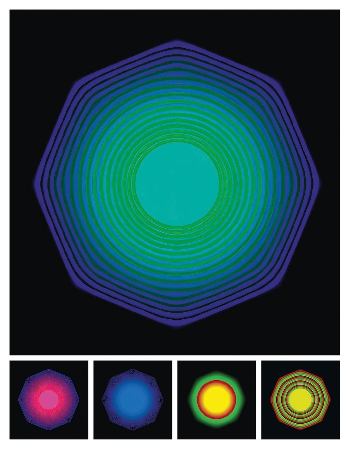 “This idea has refused to die”: Kevin McCoy, Quantum (2014), the first non-fungible token (NFT), a 179-frame screen recorded loop from a code-generated animation. From Robert Alice (editor), On NFTs (Taschen, 2024) Courtesy Kevin McCoy