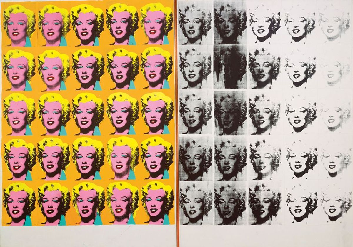 Andy Warhol's Marilyn Diptych (1962) © Tate